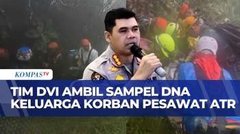 Identifikasi Korban Pesawat ATR 42-500, Tim DVI Kumpulkan Sampel DNA Keluarga | JMP