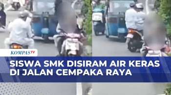 Rekaman Tiga Pelajar Siram Air Keras Ke Siswa SMK Di Jakarta Pusat, Polisi Kantongi Identitas Pelaku