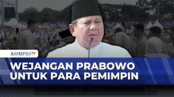 Prabowo Ajak Pemimpin Jaga Kerukunan Di Mujahadah Kubro 1 Abad NU Malang | KOMPAS PAGI