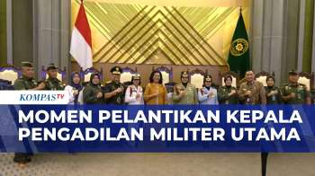 MA Gelar Upacara Sumpah Jabatan Dan Pelantikan Kepala Pengadilan Militer Utama | MA NEWS