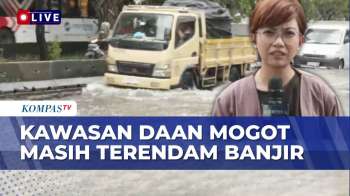 Terkini! Banjir Genangi Jalan Daan Mogot Jakarta Barat, Lalu Lintas Tersendat | KOMPAS SIANG