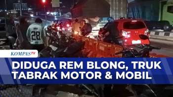 Kecelakaan Truk Tabrak Motor & Mobil Di Exit Tol Bawen Semarang | JURNAL NUSANTARA