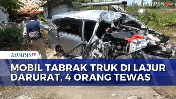 Kecelakaan Maut di Tol Pejagan–Pemalang, 4 Pemudik Asal Bekasi Tewas | SAPA MALAM