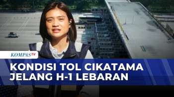 Arus Lalu Lintas Di GT Cikampek Utama Lancar, One Way Hingga Kalikangkung Masih Berlaku