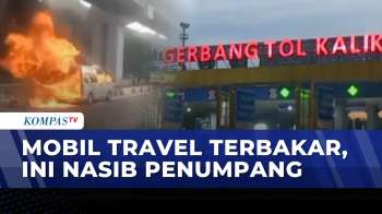 Mobil Travel Bawa 15 Pemudik Terbakar Di Tol Jakarta-Cikampek, Bagaimana Kondisi Korban?