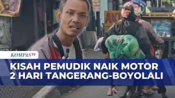 Kisah Perjuangan Pemudik Motor Tempuh Perjalanan Dua Hari Dari Tangerang Ke Boyolali