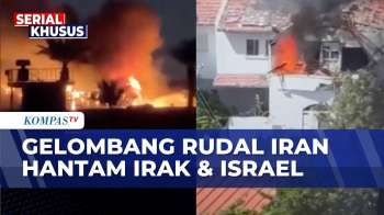 Api Membumbung! Drone Serang Fasilitas Diplomatik AS Di Irak, Rudal Hantam Tel Aviv