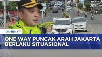 'One Way' Jalur Puncak Bogor Arah Jakarta Diberlakukan Situasional | 22 MARET 2026