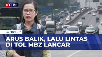 Terbaru! Tol MBZ Terpantau Lancar Per 25 Maret 2026 Siang Usai Puncak Arus Balik | KOMPAS SIANG