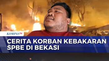 Cerita Detik-Detik Kebakaran SPBE Di Bekasi, Korban: Saya Berjarak 100 Meter, Api Cepat Menyambar