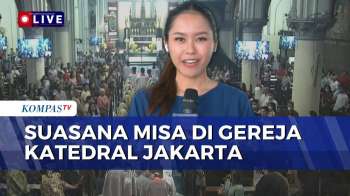 Misa Paskah Di Katedral Jakarta Dipadati Umat, Ibadah Digelar Luring Dan Daring