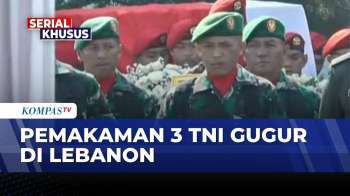3 Prajurit TNI Gugur Di Lebanon Dimakamkan, Panglima TNI Pimpin Upacara Di Bandung