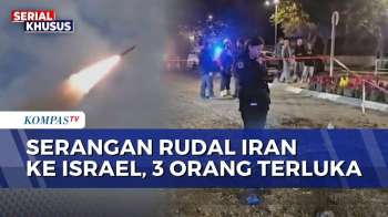 Rudal Iran Jatuh Di Jalanan Tel Sheva Israel, 3 Orang Terluka | KOMPAS PETANG