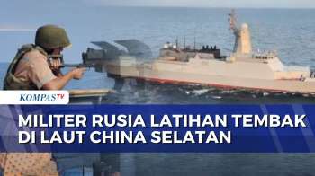 Armada Pasifik Rusia Gelar Latihan Tembak Di Laut China Selatan, Korvet Dan Helikopter Dikerahkan