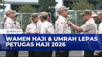 Kementerian Haji & Umrah Beri Pembekalan Sekaligus Melepas Petugas Haji 2026 | KOMPAS SIANGG