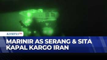 Video Rilis AS Tunjukkan Penyitaan Kapal Iran di Teluk Oman oleh Marinir | KOMPAS PETANG