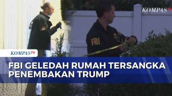 FBI Geledah Rumah Tersangka Penembakan Presiden AS Donald Trump | KOMPAS PETANG