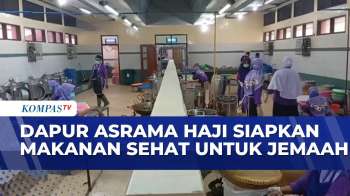 Kesibukan Dapur Asrama Haji Surabaya, Sajikan Menu Khas Jawa Timur | KOMPAS SIANG