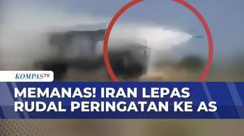 Ketegangan Memanas! Iran Lepaskan Rudal Dan Drone Dekati Kapal Perang AS Di Selat Hormuz
