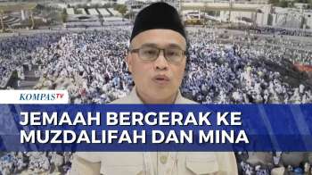 Jemaah Bergerak ke Muzdalifah dan Mina Usai Wukuf, Petugas Pastikan Tenda Siap Dihuni | SAPA MALAM