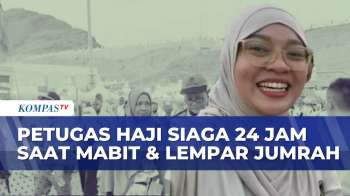 Jemaah Tak Dapat Tenda Langsung Ditangani Hingga Petugas Haji Siaga  saat Mabit & Lempar Jumrah