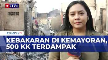 Tital 500 KK Terdampak Kebakaran Di Kemayoran, Warga Cari Harta Benda Yang Tersisa | SAPA PAGI