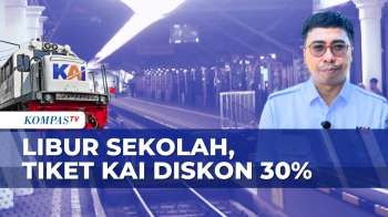KAI Berikan Potongan Harga Tiket Kereta 30 Persen Selama Libur Sekolah | JURNAL NUSANTARA