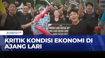 Unik! Titik Cheering Ajang Lari Internasional di GBK Jadi Wadah Aspirasi Warga | SAPA PAGI