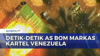 Trump Klaim Tewaskan Bos Kartel Venezuela, Markas Geng Tren de Aragua Dibom! | KOMPAS PETANG