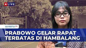 Presiden Prabowo Gelar Rapat Terbatas Dengan Menteri Di Hambalang | KOMPAS PETANG