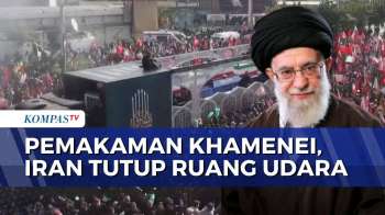 Suasana Pemakaman Ali Khamenei, Mojtaba Belum Terlihat Muncul ke Publik | KOMPAS PETANG