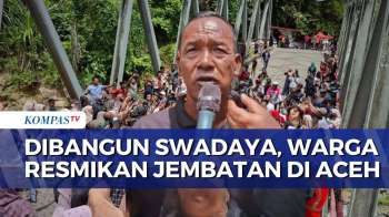 Warga Bener Meriah Aceh Resmikan Jembatan Swadaya Tanpa Bantuan Pemerintah | SAPA MALAM