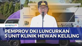 Pemprov DKI Jakarta Luncurkan 5 Klinik Hewan Keliling, Lengkap Dengan Dokter Dan Peralatan Medis
