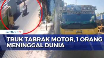 Truk Tabrak Motor di Gowa, Ayah Meninggal saat Bonceng Anak | SAPA MALAM