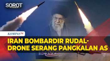 Taktik Kejutan! Iran Luncurkan Rudal-Drone Serang Pangkalan Militer AS di Bahrain-Kuwait