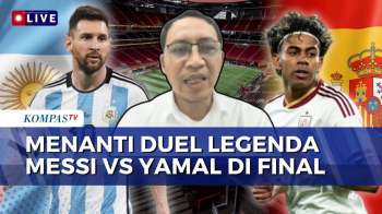[FULL] Duel Messi Vs Yamal! Analis Sepak Bola Prediksi Laga Final Argentina Vs Spanyol, Siapa Juara?