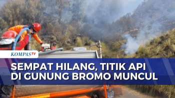 Sempat Hilang, Sejumlah Titik Api Kebakaran di Gunung Bromo Kembali Terlihat | SAPA MALAM