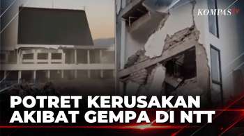 Dampak Gempa di NTT, Gedung Pelabuhan Maumere Hingga Gedung Kampus Rusak | KOMPAS SIANG