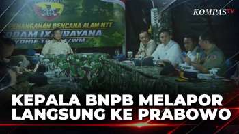[FULL] Kepala BNPB Melapor Langsung Ke Presiden Prabowo, Update Penanganan Pascagempa NTT