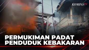 Kebakaran Permukiman Padat Penduduk Di Ambon, 2 Warga Dan Petugas Damkar Terluka | SAPA MALAM