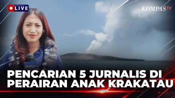 EKSKLUSIF! Pantauan Langsung Di Laut Sekitar Anak Krakatau Mencari Lima Jurnalis Yang Hilang (11/9)