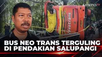Bus Bawa 29 Penumpang Terguling di Pendakian Salupangi Mamuju, Polisi Periksa Sopir | SAPA MALAM