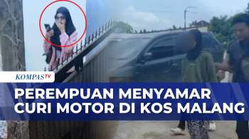 Perempuan Menyamar Jadi Penghuni Kos di Malang Lalu Curi Sepeda Motor Korban | BORGOL