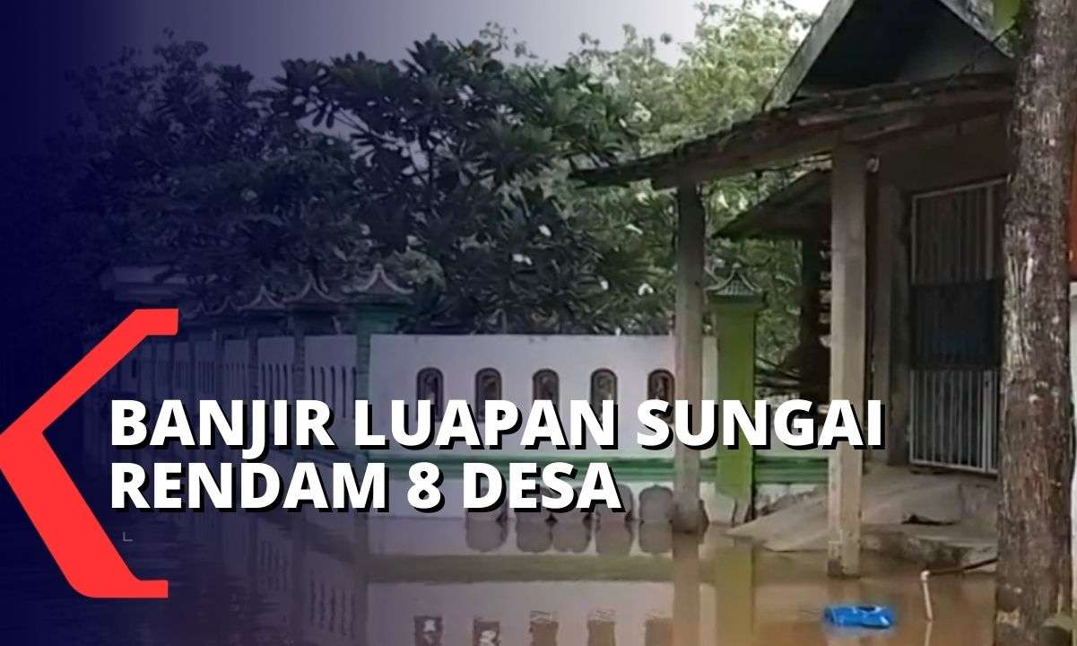 8 Desa Terendam Banjir Luapan Sungai di Kabupaten Madiun!