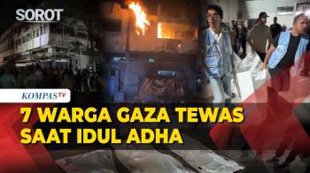 Serangan Udara Israel Di Gaza Saat Idul Adha, 7 Warga Tewas!