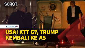 Trump Tiba Di AS Setelah Hadiri KTT G7 Dan Teken Kesepakatan Damai Dengan Iran