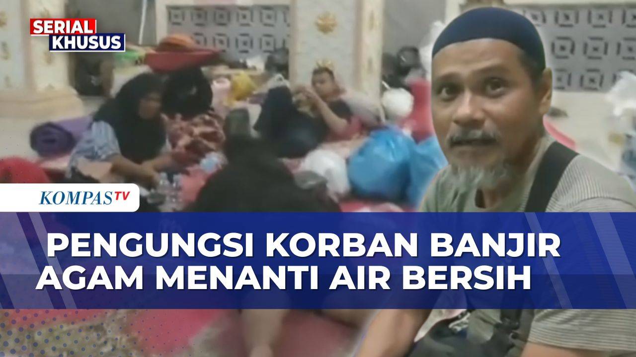 Korban Banjir Bandang Maninjau Agam Keluhkan Krisis Air Bersih di Lokasi Pengungsian