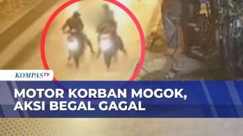 Aksi Begal Di Jakarta Timur Gagal, Motor Mogok Saat Dibawa Kabur 3 Pelaku Bersenjata