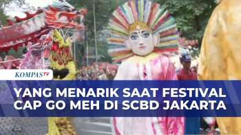 Unik! Festival Cap Go Meh di SCBD Jakarta Tampilkan Parade Tionghoa, Betawi, dan Islam