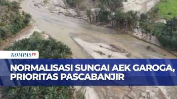 Pascabanjir Bandang November, Pemerintah Kebutin Normalisasi Sungai Aek Garoga Di Tapanuli Selatan